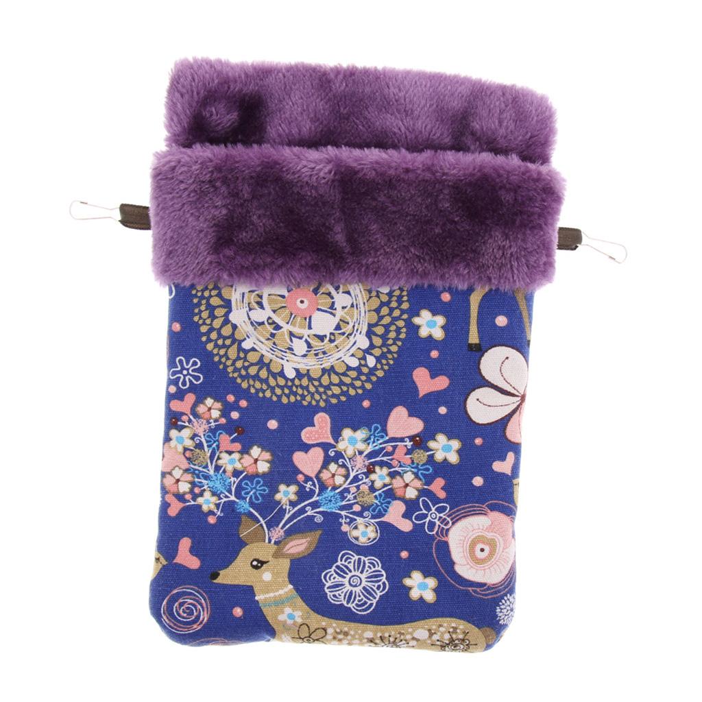 Pet Hamster Parrot Ferret Bunny Squirrel Cage Hanging Sleep Bag Pouch