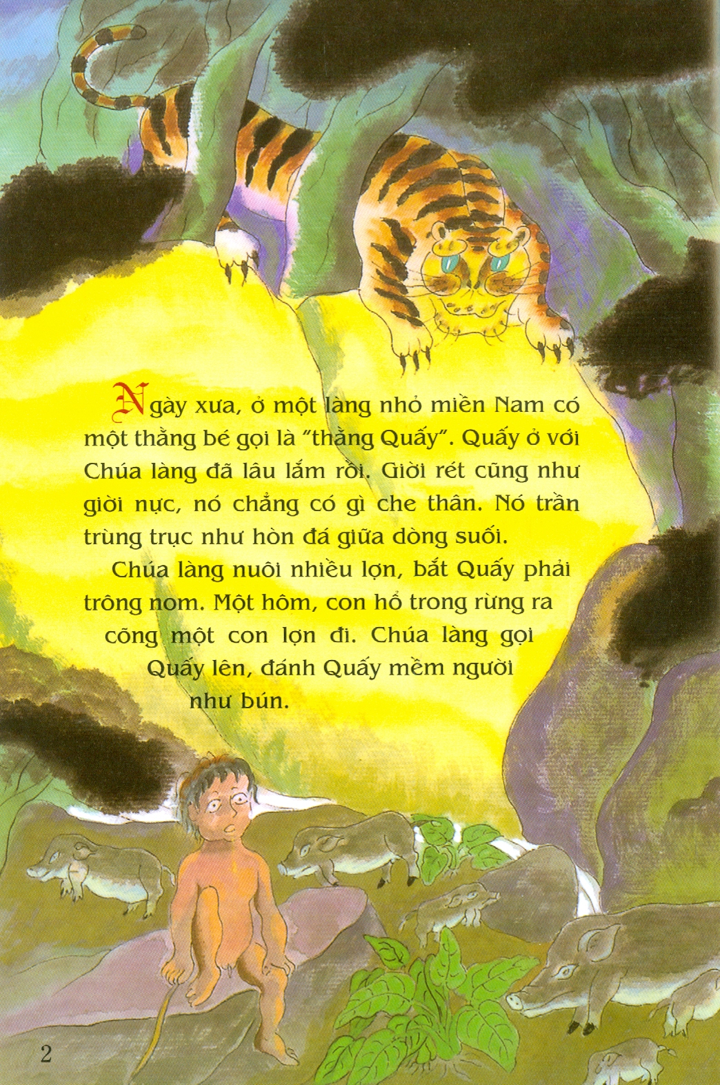 Tranh Truyện Dân Gian Việt Nam - Thằng Quấy