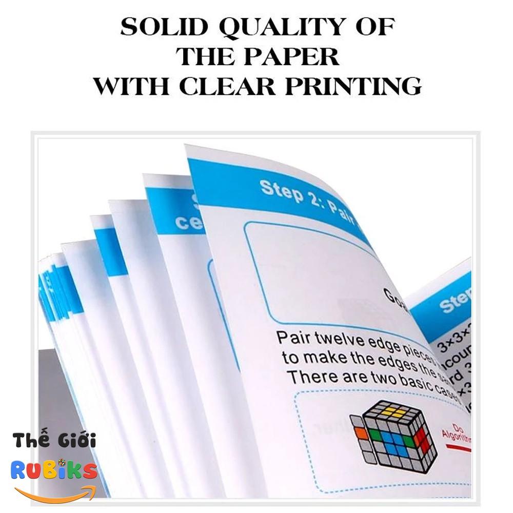 Công thức Hướng Dẫn Giải Khối Rubik 2x2 3x3 4x4 5x5 6x6 Megaminxx Pyraminxx Skewbb Squaree-1 Ivy Fisherr & các loại cube khác