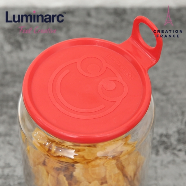 Bộ 3 Hủ Thuỷ Tinh Luminarc Rondo Smile 0.75L - LUROP8058