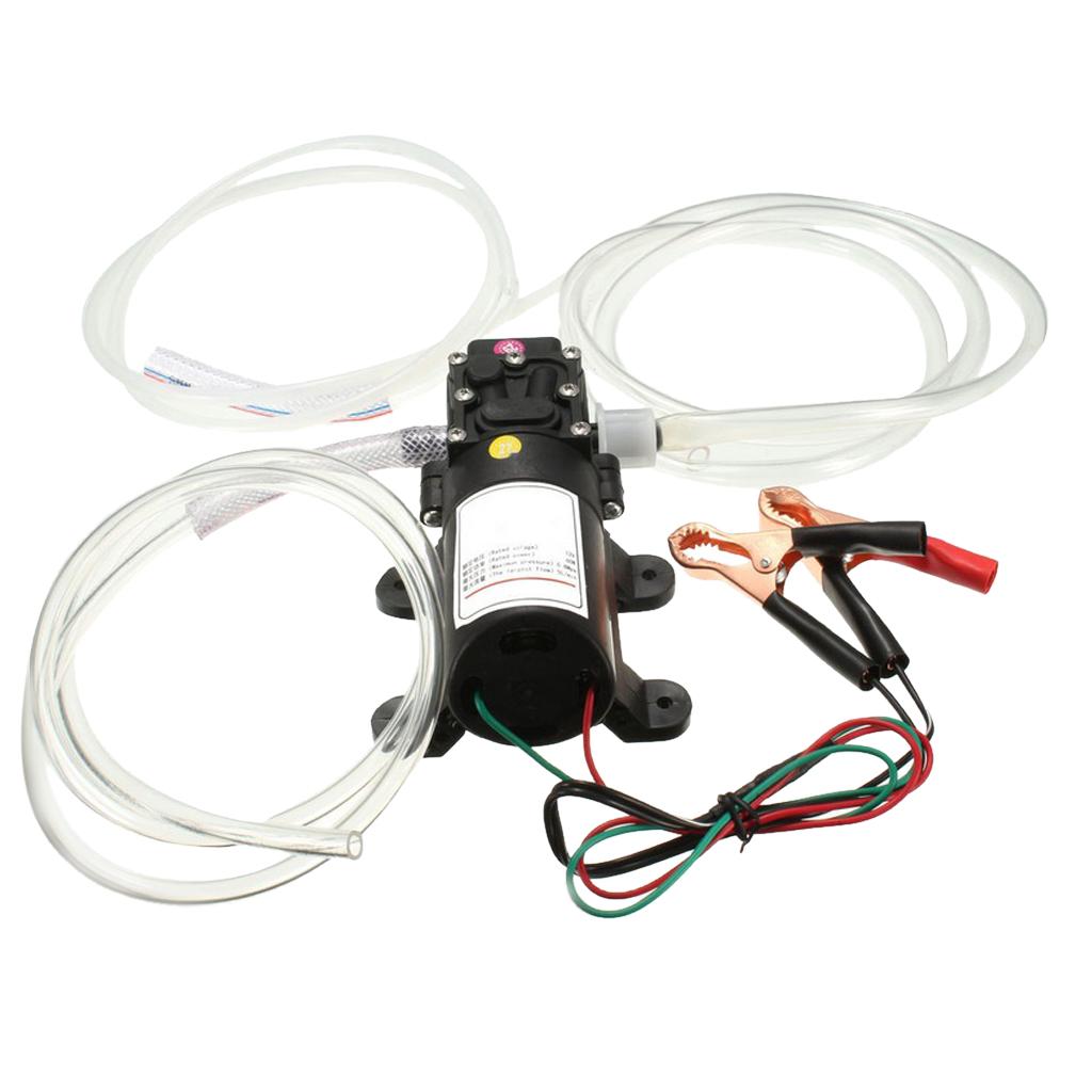 DC 12V Transfer Pump Extractor Oil Fluid  Siphon Car Auto