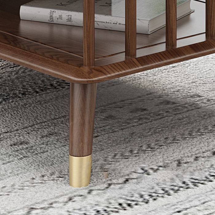 Bàn sofa hiện đại đa năng sang trọng gỗ tự nhiên cao cấp Bàn trà 120*55*43cm trang trí bền đẹp LUX-BAT04