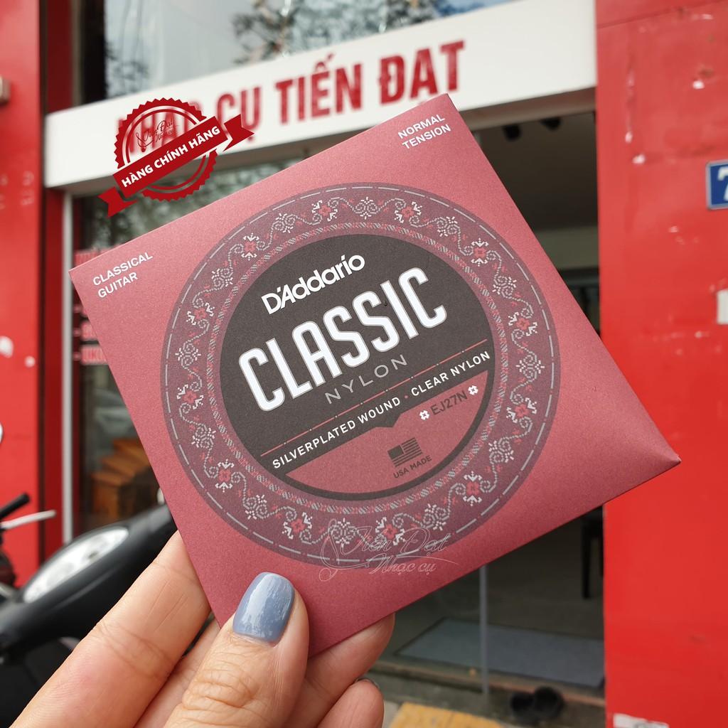 Bộ Dây Đàn Guitar Chính Hãng Classic D'Addario EJ27N, EJ45, EJ45C, EJ49, Xuất Xứ Mỹ