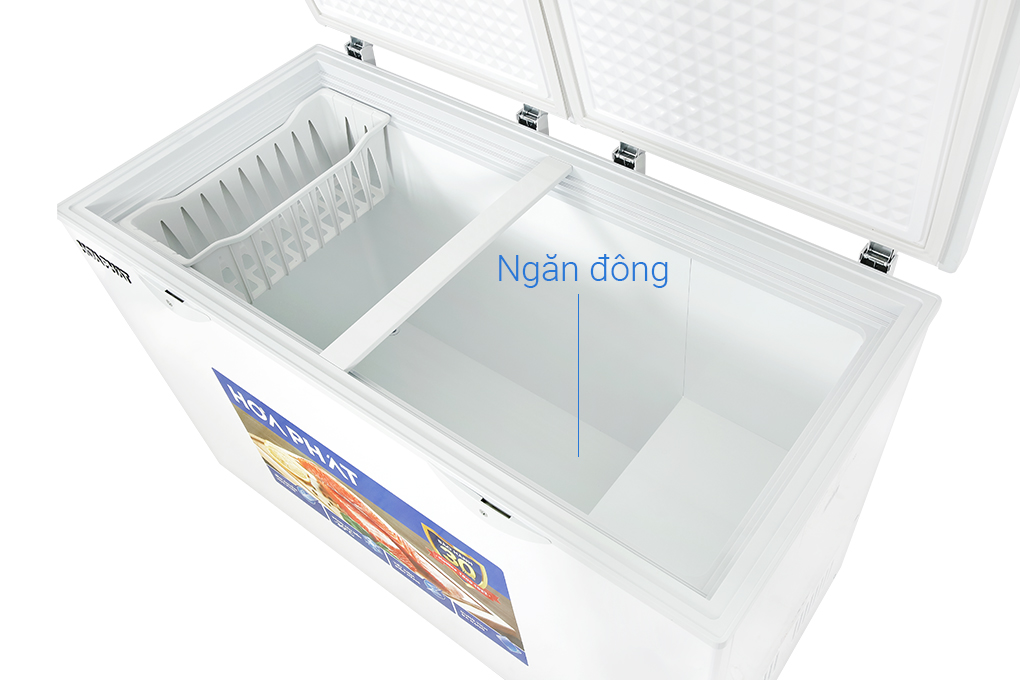 Tủ đông Hòa Phát 352 Lít HPF AD6352 2 cánh 1 ngăn đông -Hàng chính hãng