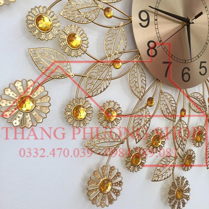 Đồng Hồ Treo Tường Hoa Mai TP-010 (Hàng Chính Hãng Lianzhuang)