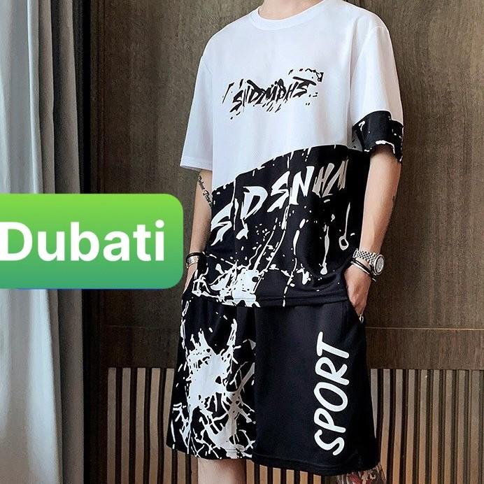 BỘ THỂ THAO NAM SƠN CHỮ SOD SOD KIỂU MỚI, ĐỒ BỘ THỂ THAO NAM HOT TREND PHONG CÁCH NHẬT BẢN- DUBATI FASHION