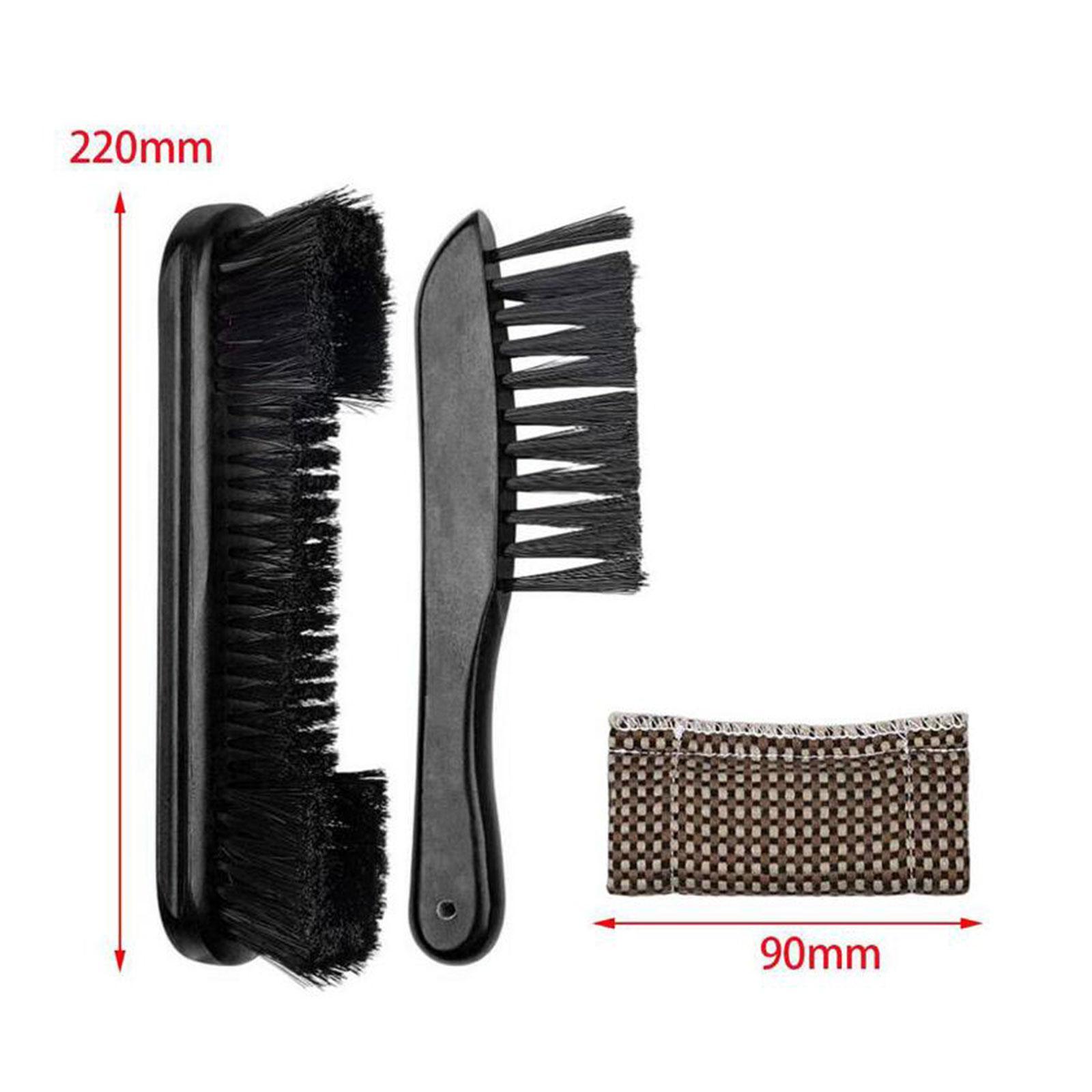Pool Table Brush Set, Billiards Table Brush Pool Snooker, Portable Cleaning Tool Wood Handle, Nylon Brush for Indoor Outdoor Billiard Accessory