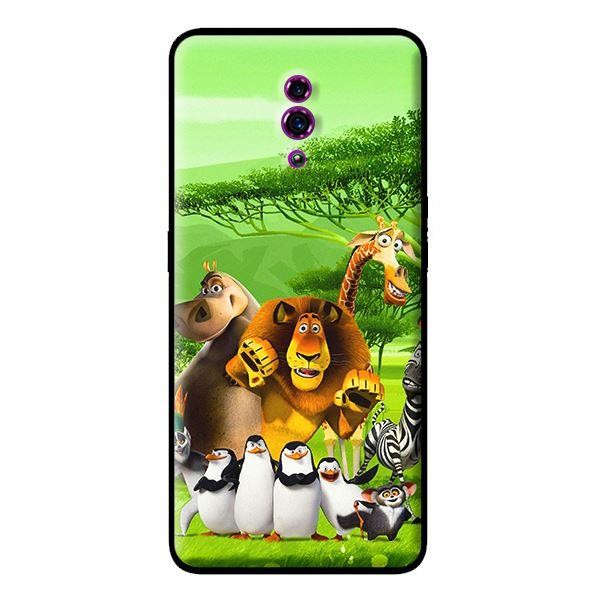 Ốp lưng dành cho Oppo Reno 10 hình Vườn thú - hàng chính hãng