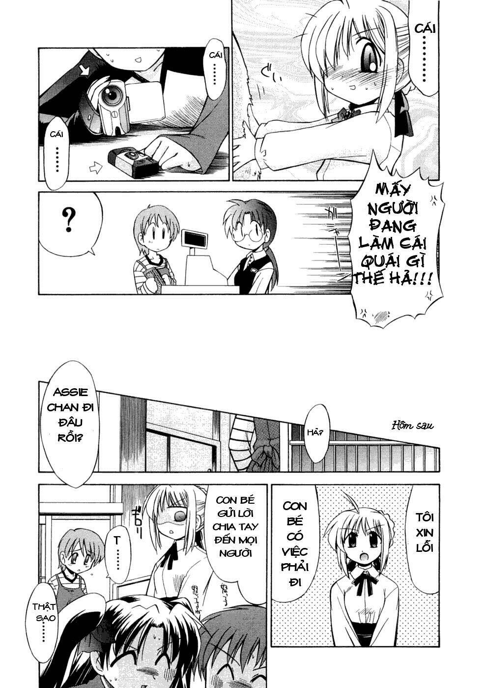 chén thánh: đêm định mệnh - doujinshi lovely days chapter 1 11