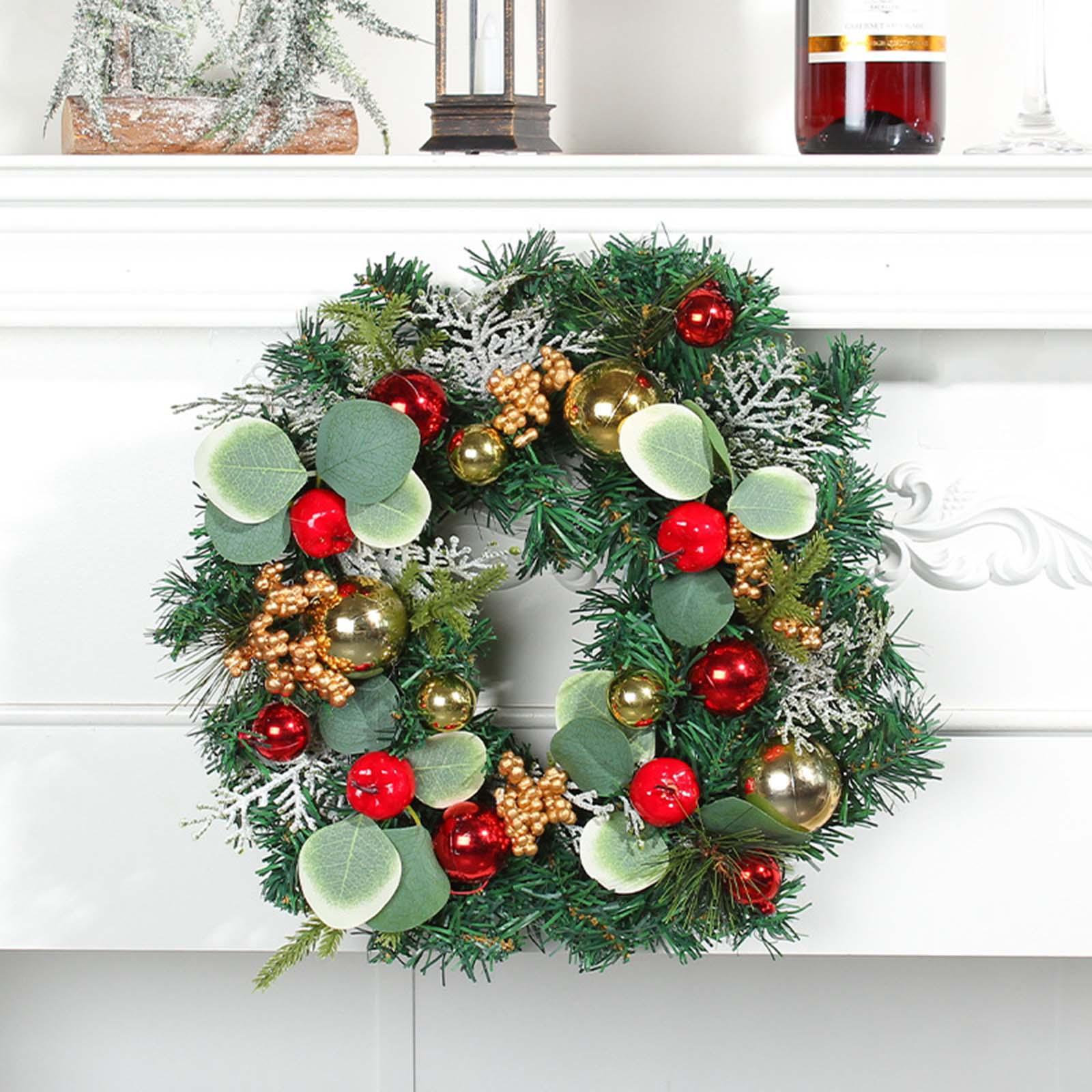 Christmas Wreath Garland Decor Winter Wreath Christmas Decoration Indoor