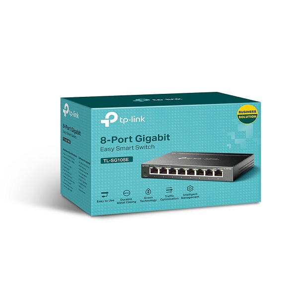 Switch TP-Link TL-SG108E- Hàng chính hãng