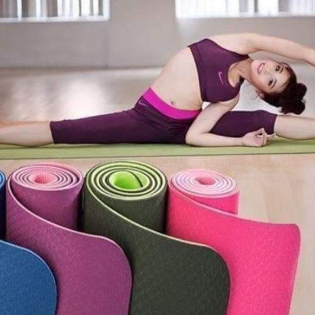 Thảm tập yoga 2 lớp