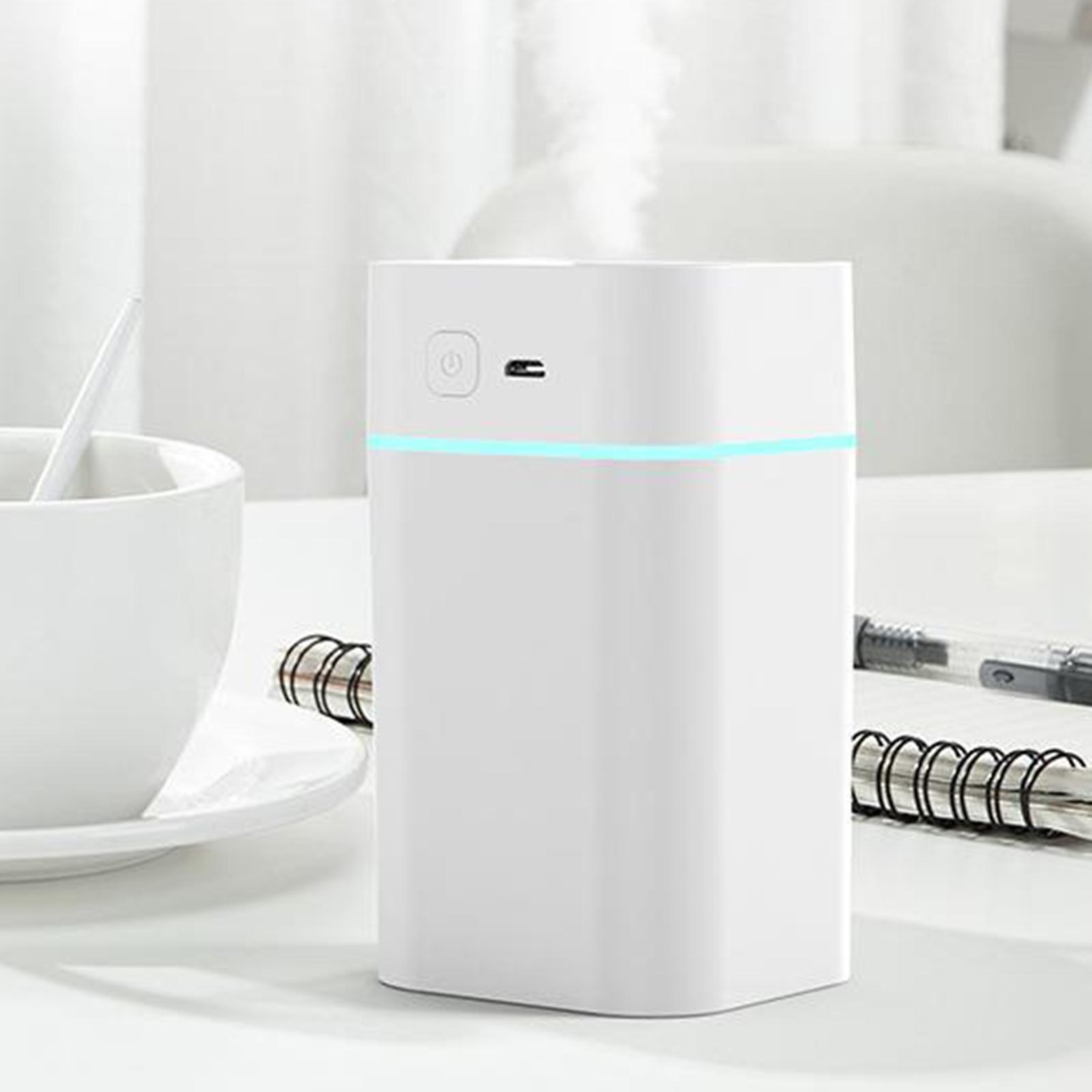 Mist Humidifier Diffuser USB LED Essential Silent 260ml Purifier