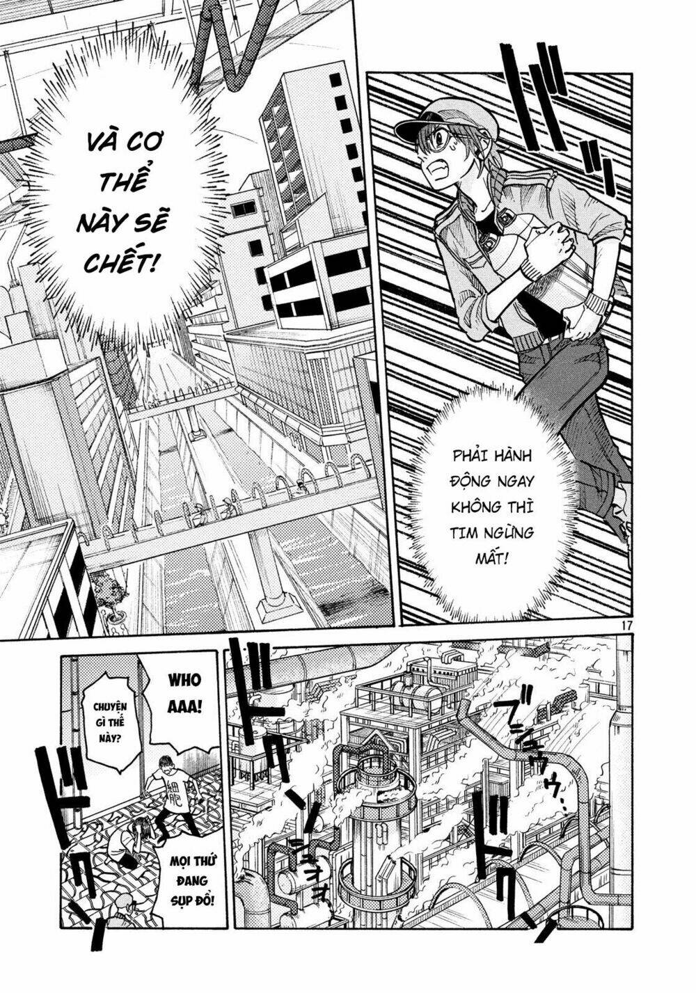 biệt đội tế bào black - hataraku saibou black chapter 9 16