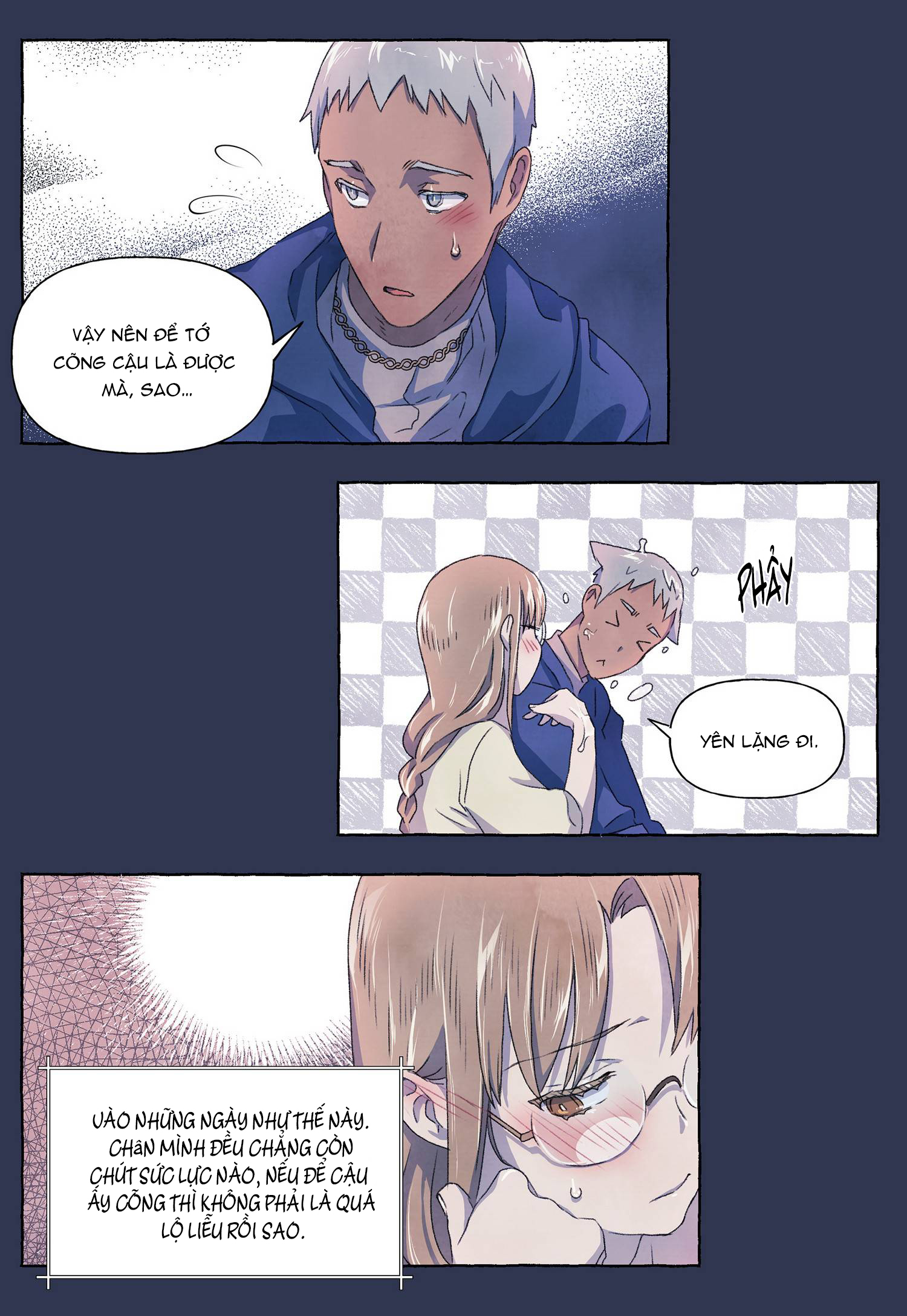 mối tình đầu của chàng sói khờ chapter 34.2 3