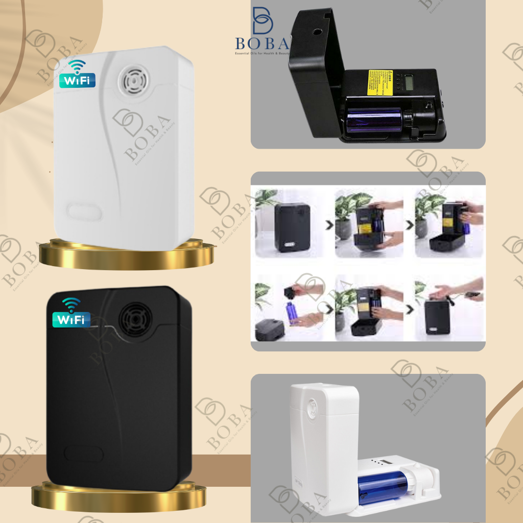 (HCM) Máy Xông Tinh Dầu Trực Tiếp, CÓ WIFI, Cho Không Gian Lớn 200m2 Như Nhà Hàng, Spa, Khách Sạn - bobashop