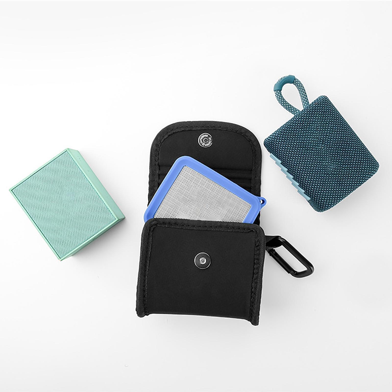 Storage Bag Accessories Pouch Audio Case Carrying Case Speaker Waterproof Magnetic Buckle for JBL Go 2/3