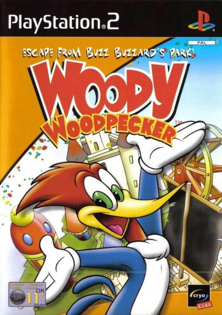 Game PS2 woody woodpecker