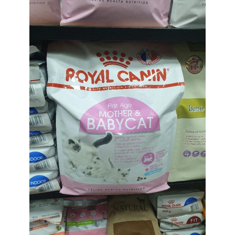 Thức ăn dinh dưỡng cho mèo mẹ va mèo con - Hạt Royal Canin Mother &amp; Babycat - túi 4kg