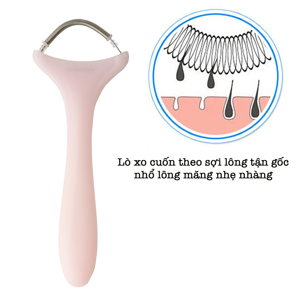 2 cây se lông mặt lò xo Nhật Bản MINISO FACIAL HAIR REMOVER chính hãng loại bỏ lông măng tận gốc đem lại làn da mịn màng dễ trang điểm – MNS101