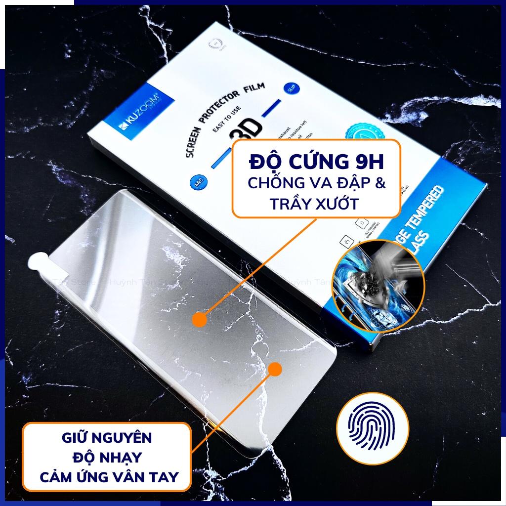 Cường lực vivo x90 pro plus x90 pro x90 x80 pro x70 pro plus UV trong suốt keo lỏng kuzoom chống va đập vân tay nhạy huỳnh tân store