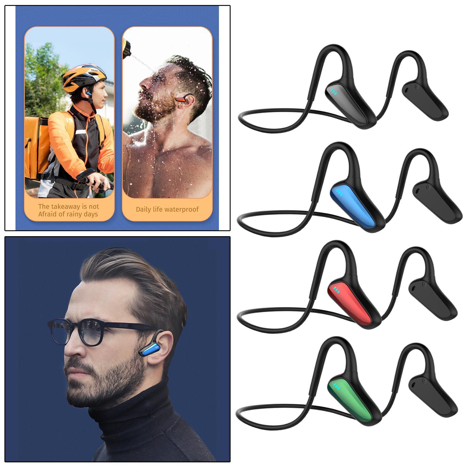 Headphones Double Ears for Jogging Blue