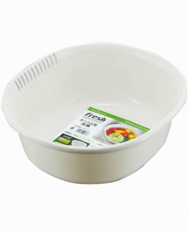 Chậu nhựa 5.3L màu trắng nội địa Nhật Bản