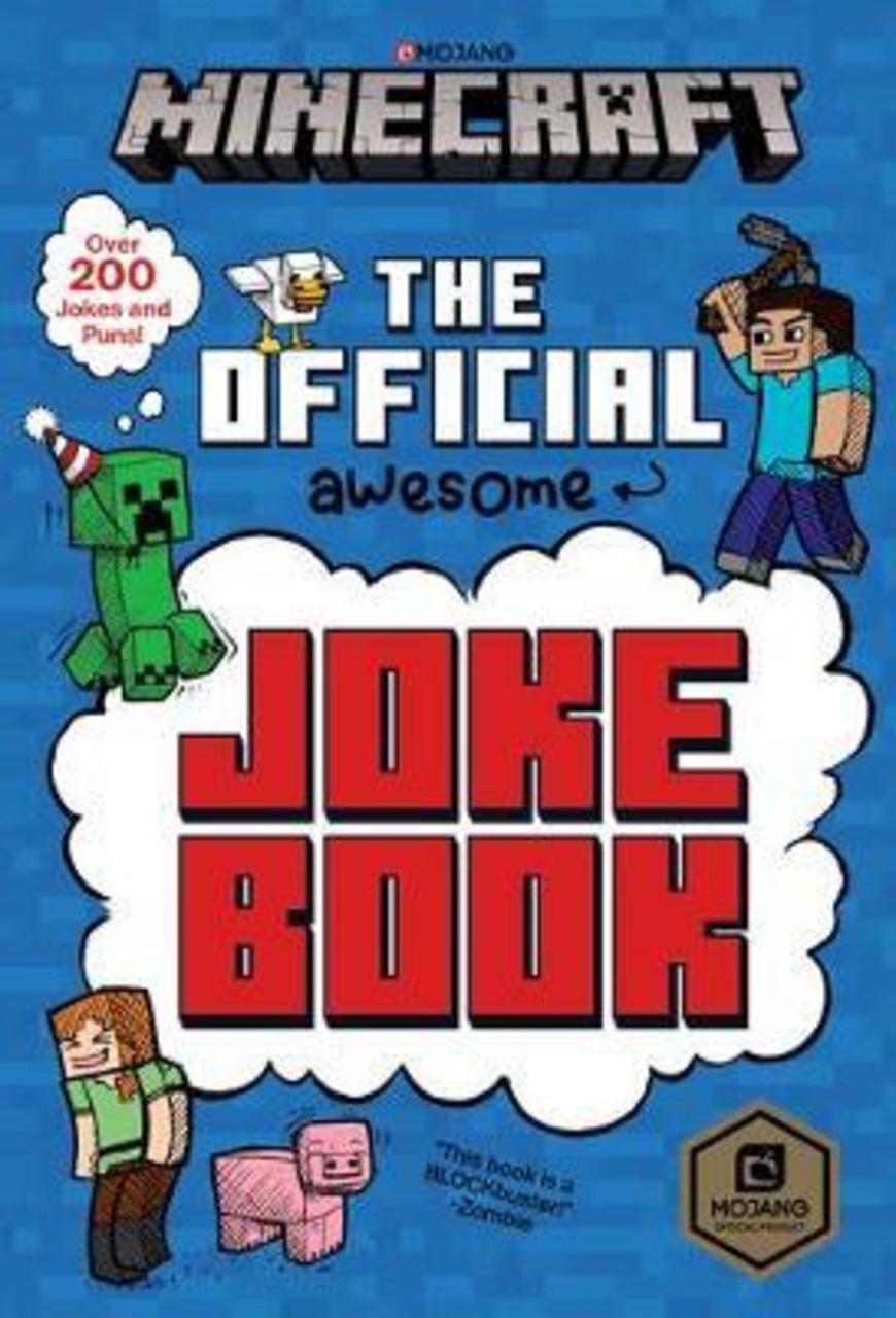 Sách - Minecraft: The Official Joke Book by Dan Morgan