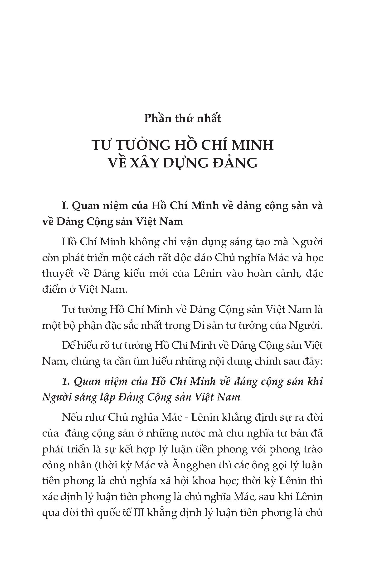 Hồ Chí Minh - Người Xây Dựng Đảng Cộng Sản và Chính Quyền Nhà Nước Kiểu Mới Việt Nam