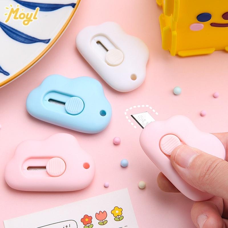 Combo 2 Dao Rọc Giấy Hình Đám Mây Cute
