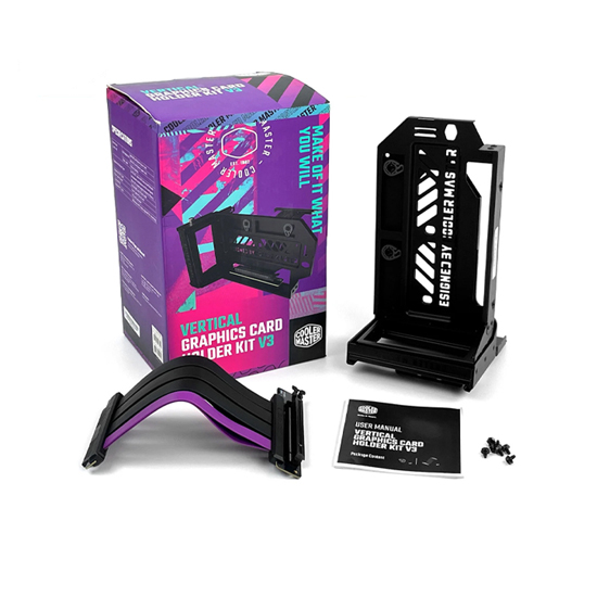 Giá đỡ dựng VGA Cooler Master Vertical GPU Holder Kit V3 (PCIe 4.0x16) - Hàng Chính Hãng