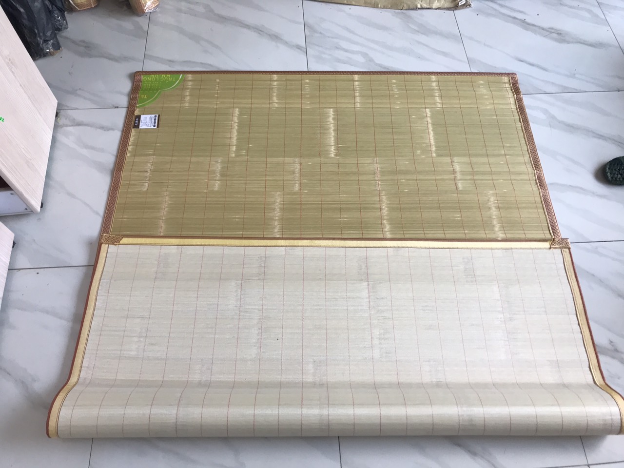 Chiếu trúc tây bắc cỡ 1mx1.9m - chiếu trúc cuộn tròn dài