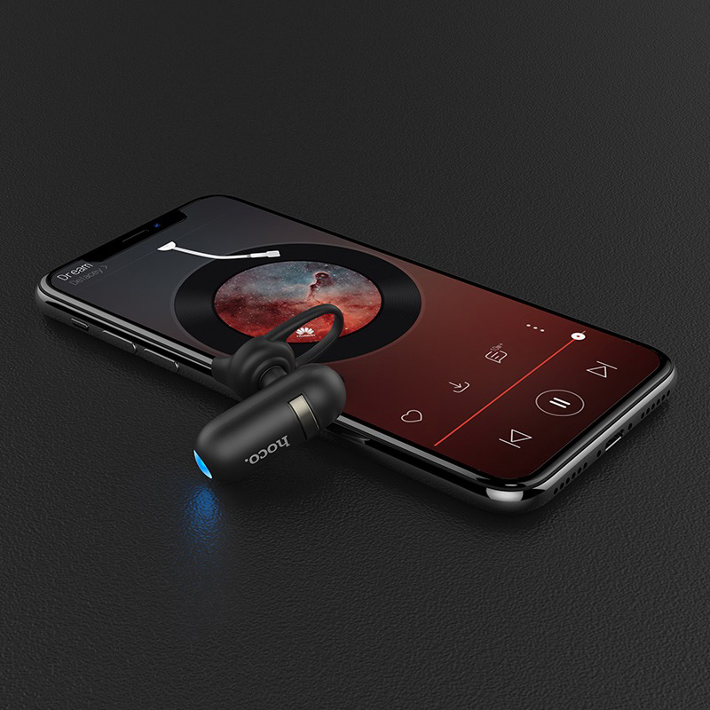 Tai nghe Bluetooth Hoco E40 có mic đàm thoại  TẶNG  Cáp sạc HAVIT - Hàng chính hãng