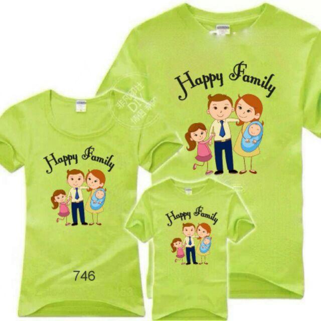 Áo gia đình thun cotton loại 1