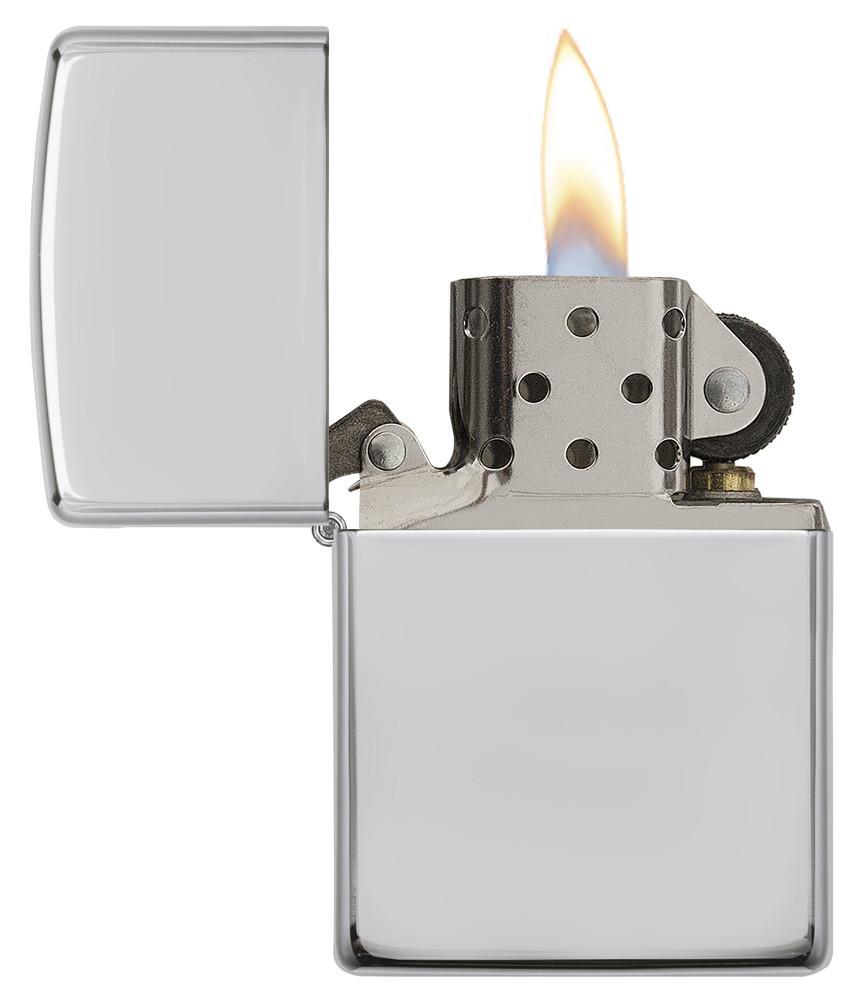 Bật Lửa Zippo Sterling Silver High Polish 15