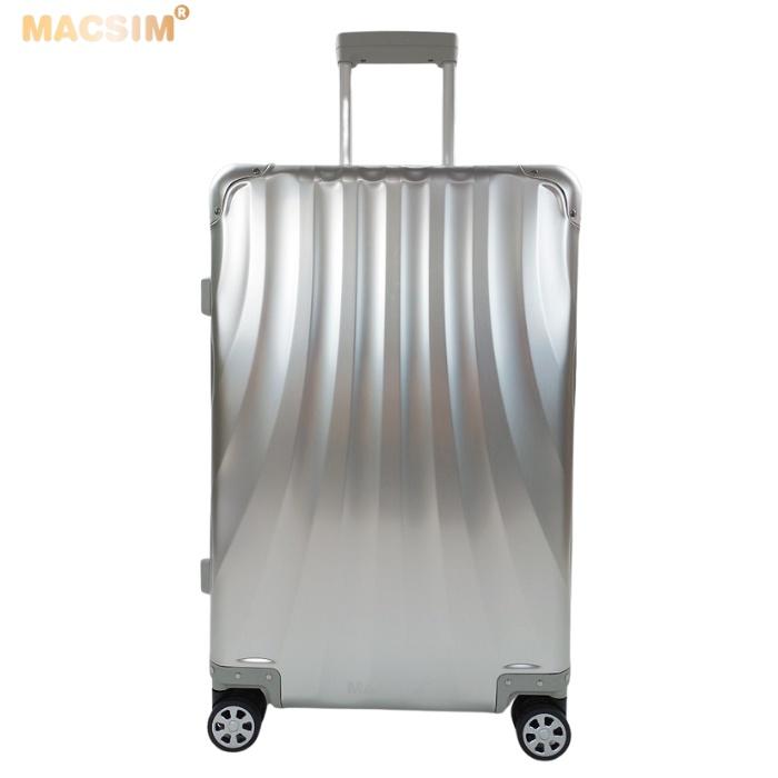 Vali hợp kim nhôm nguyên khối MS1307 Macsim cao cấp màu đen,màu bạc,màu Ti-gold cỡ 24inches