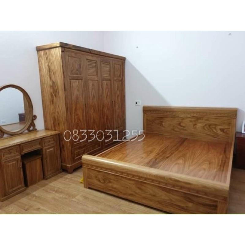 Trọn bộ combo phòng ngủ giường tủ quần áo sang trọng, đẹp cao cấp (Ưu đãi hấp dẫn)