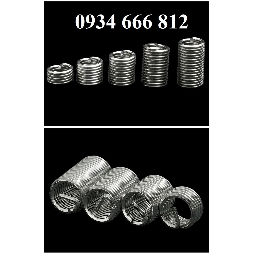 Combo 50c ren cấy helicoil M12 chất liệu inox 304