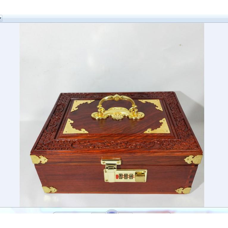 HỘP ĐỰNG TRANG SỨC, HỘP ĐỰNG TIẾT KIỆM GỖ HƯƠNG VÂN-KHÓA MÃ SỐ SIZE TO-ẢNH THẬT