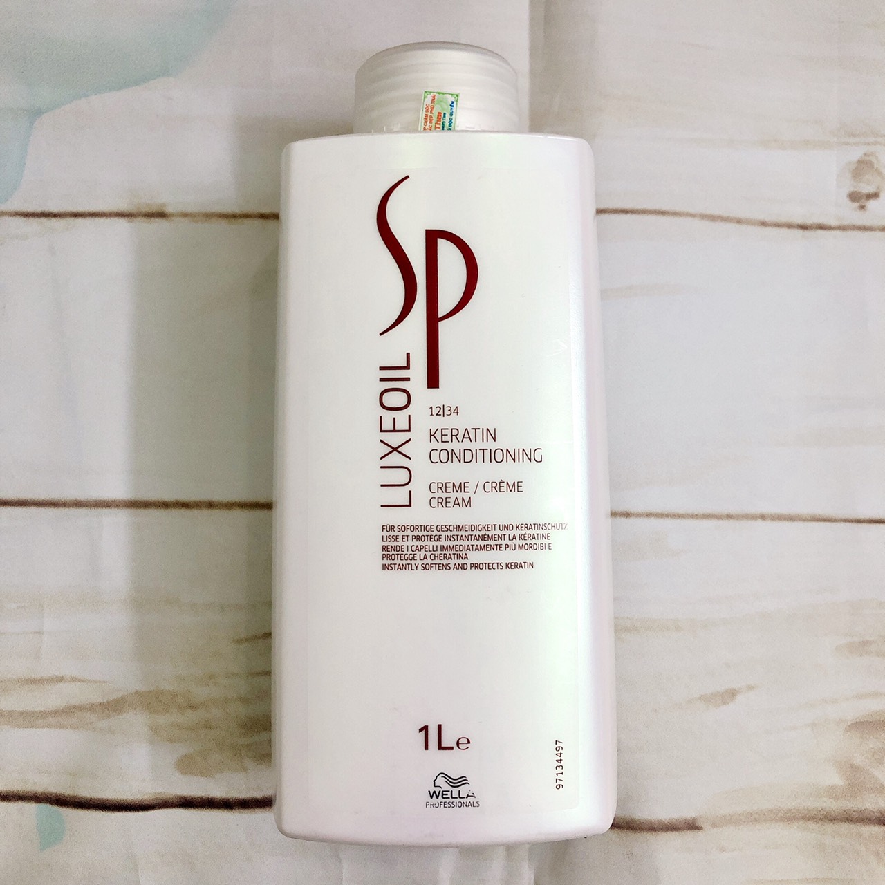 DẦU XẢ WELLA SP LUXEOIL KERATIN PROTECT SIÊU MỀM MƯỢT PHỤC HỒI TÓC ĐỨC 1000ML