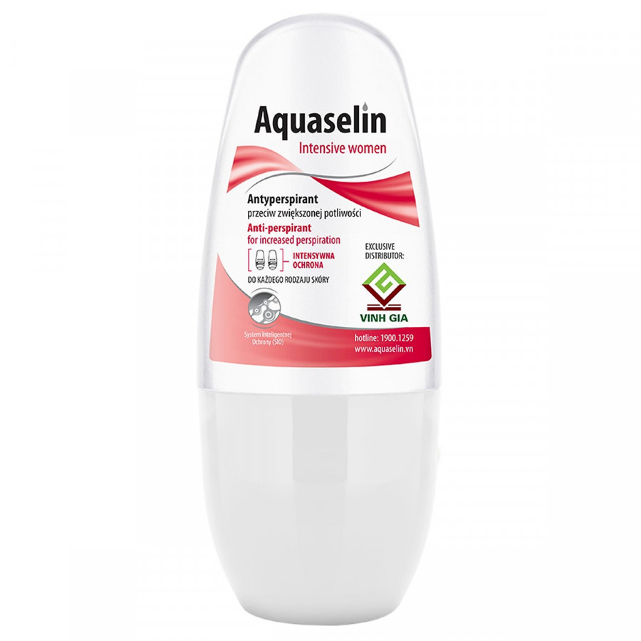 Aquaselin - Lăn nách dành cho nữ ngăn tiết mồ hôi và mùi hôi cơ thể
