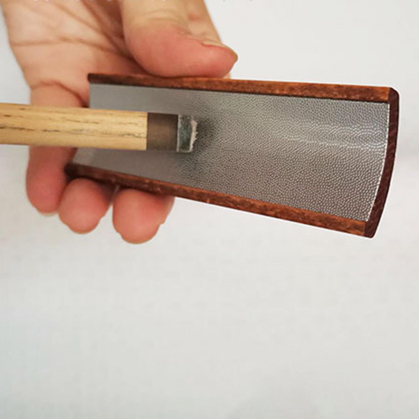 Snooker Pool Tip Shaper Burnisher  File Repair Tool Accessories