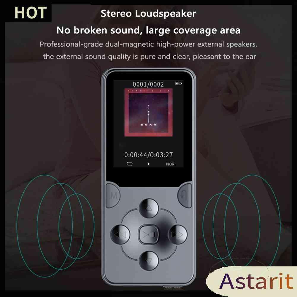 Máy Nghe Nhạc MP3 MP4 Màn Hình 1.8 inch TFT HiFi Stereo Kèm Loa