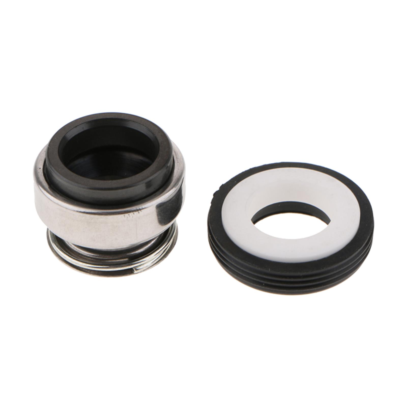 2xWater Oil Pump Seal Mechanical Rubber Seal Oil Pipeline Shaft Seal ID 12mm