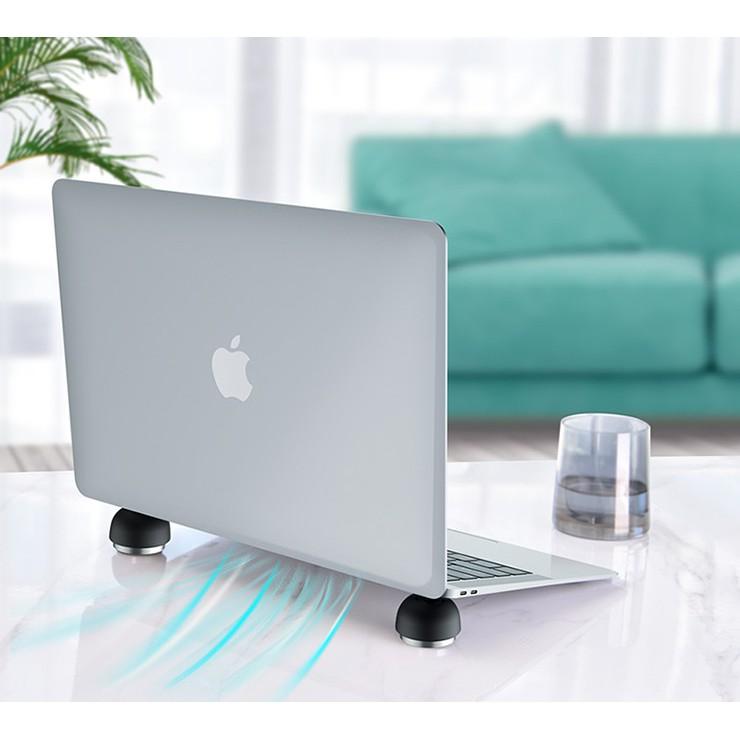 Giá Đỡ Laptop Macbook Dạng Bi Kê CoolBall Nhỏ Gọn Bỏ Túi Tiện Lợi Cho Máy Tính 17 inch, 15.6 inch, 14 inch Để Bàn