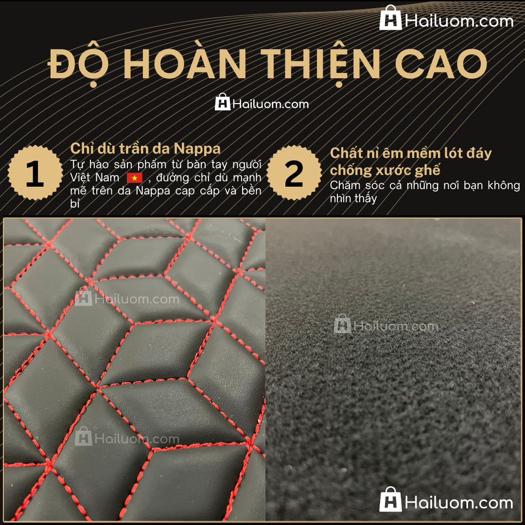 Đệm Nằm ô tô KIA SOLUTO - Thiết kế 4 Khay Dọc Trợ Lực - Đệm không bơm như đệm hơi ô tô