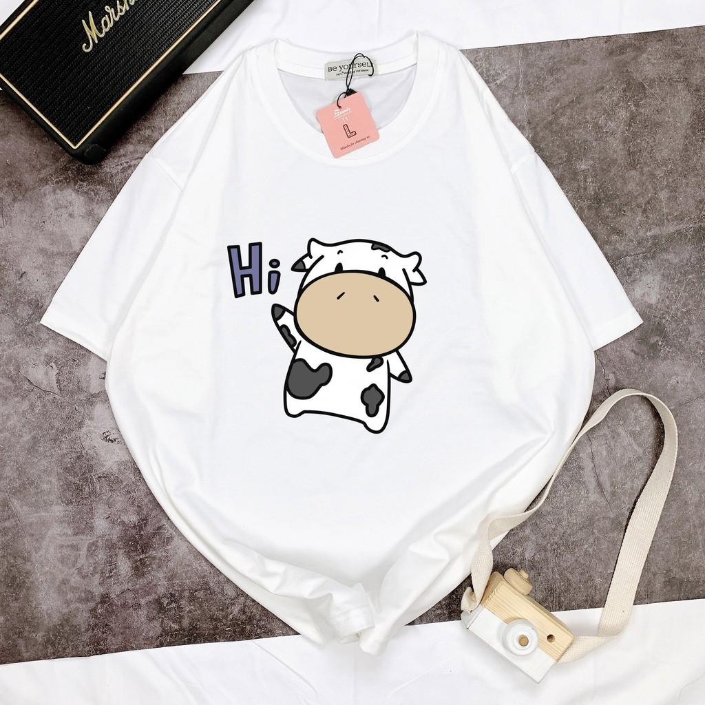 Áo thun unisex Be Yourself size M L XL - BÒ SỮA HI