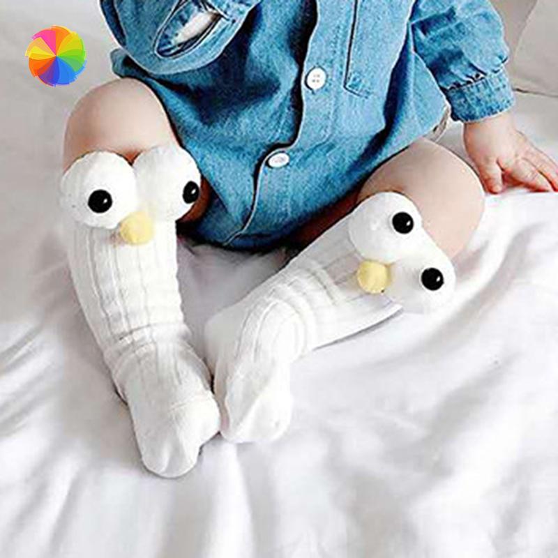 Vớ Cotton Cổ Cao Dễ Thương Cho Bé Sơ Sinh