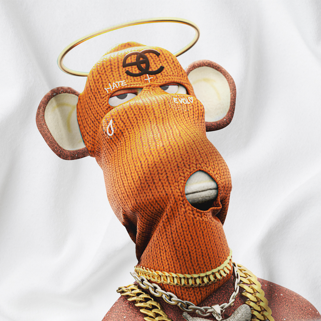 Áo thun  tay lỡ AVAUNIQUE Chất Cotton dáng Unisex I'M NOT GOING TO YOUR MONKEY