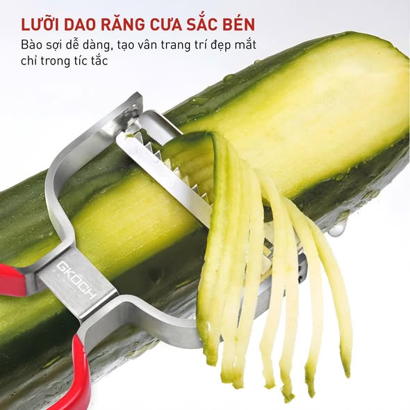 DAO NẠO RAU CỦ GKÖCH hàng chính hãng